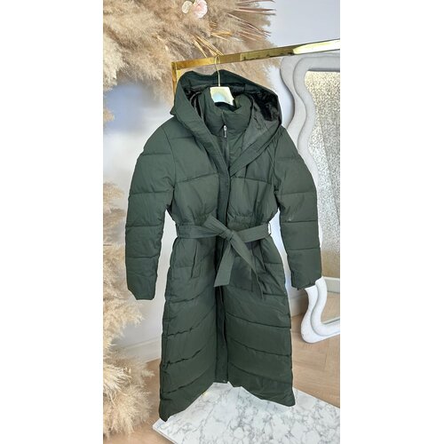 LUS PUFFER LONG WINTERJACKET 2408 ARMYGREEN