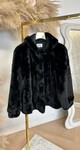 FAUX FUR JACKET 1096 BLACK