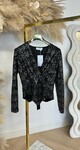 ALL OVER SEQUIN BODY HS9999 B SILVER