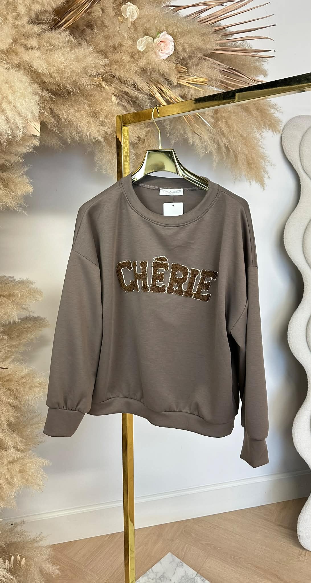 CHERIE SWEAT TAUPE