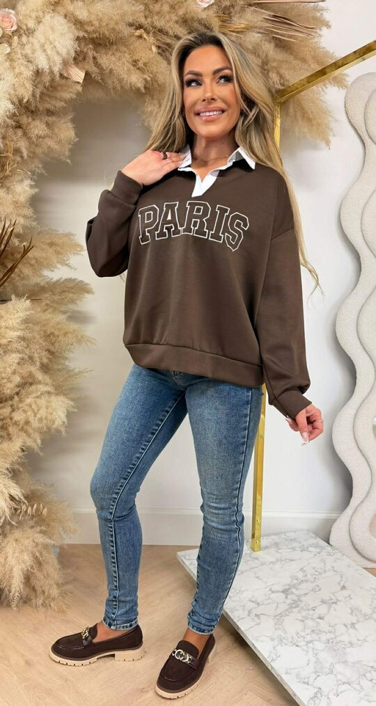 PARIS KRAAG SWEAT CHOCO PARIS KRAAG SWEAT CHOCO