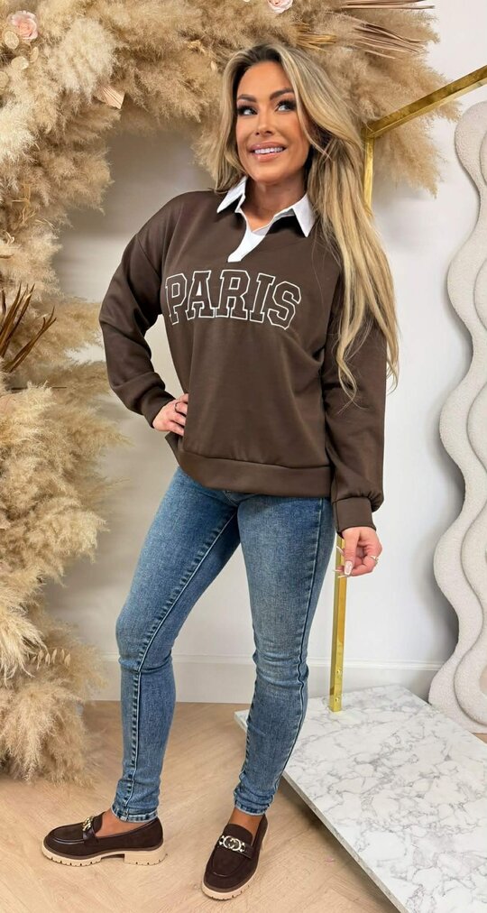 PARIS KRAAG SWEAT CHOCO PARIS KRAAG SWEAT CHOCO