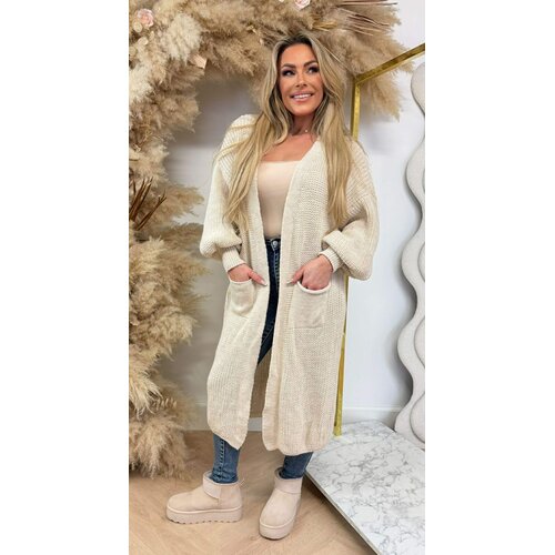 DIANNE KNITTED LOUNGE VEST BEIGE DIANNE KNITTED LOUNGE VEST BEIGE