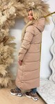 LONG MUSTHAVE PUFFER JACKET 81503 BEIGE LONG MUSTHAVE PUFFER JACKET 81503 BEIGE