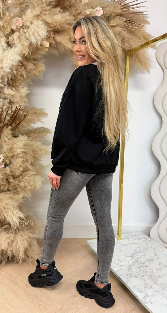 PARIS KRAAG SWEAT BLACK PARIS KRAAG SWEAT BLACK