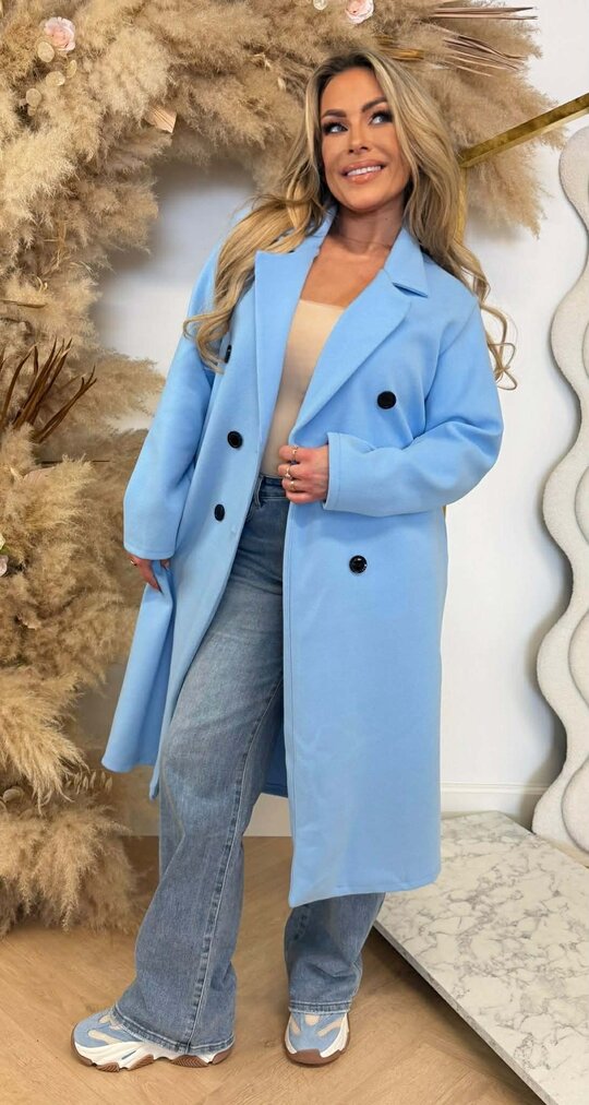 TRENCH COAT ICEBLUE TRENCH COAT ICEBLUE