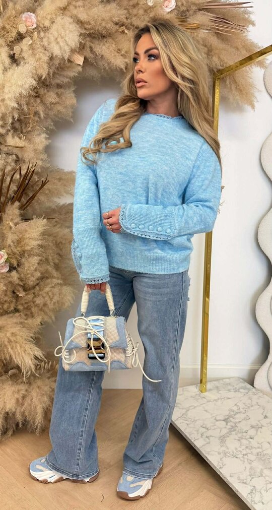 CUTIE SWEAT RY606 BLUE