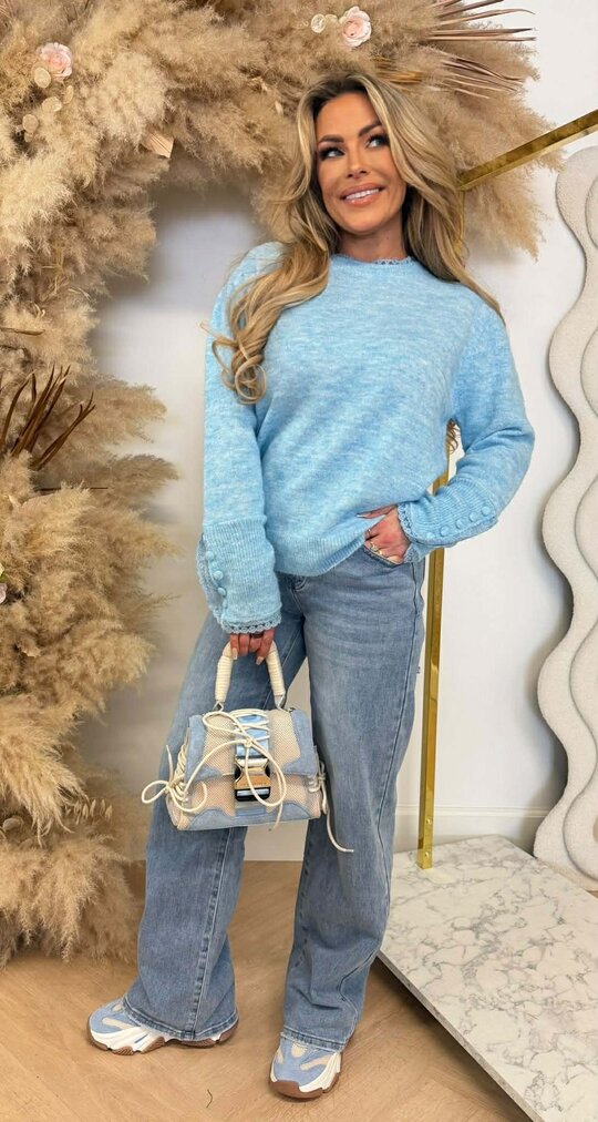 CUTIE SWEAT RY606 BLUE