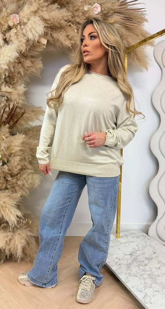 KAYLLA BASIC TOP 9986 BEIGE