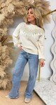 LUXURY GLITZ SWEAT 226 BEIGE