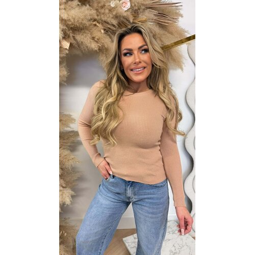 BASIC RIB TOP 18003 BEIGE