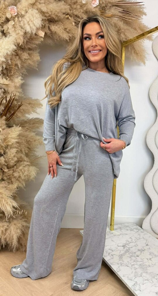 COMFY FLARE SET PK5746 GREY