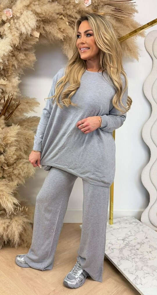 COMFY FLARE SET PK5746 GREY