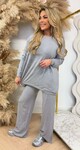 COMFY FLARE SET PK5746 GREY