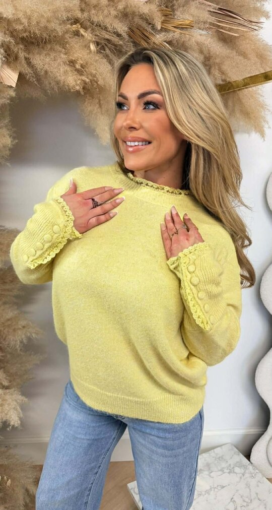 CUTIE SWEAT RY606 YELLOW