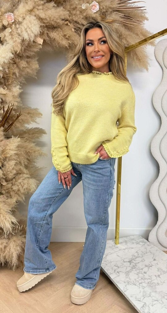 CUTIE SWEAT RY606 YELLOW