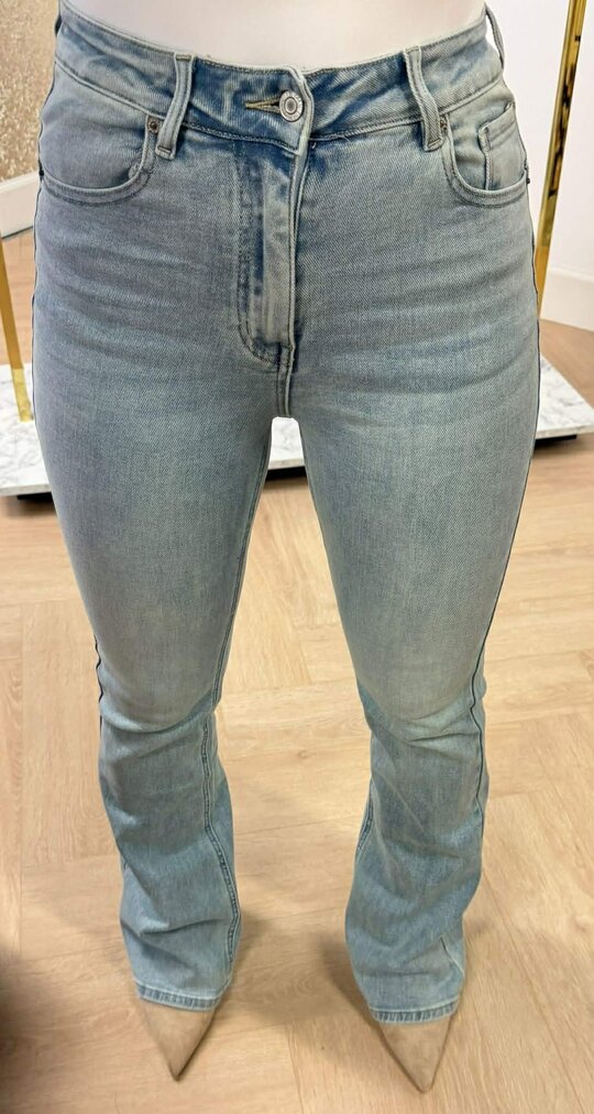 FLARE FIT JEANS 3323-1 LIGHTDENIM