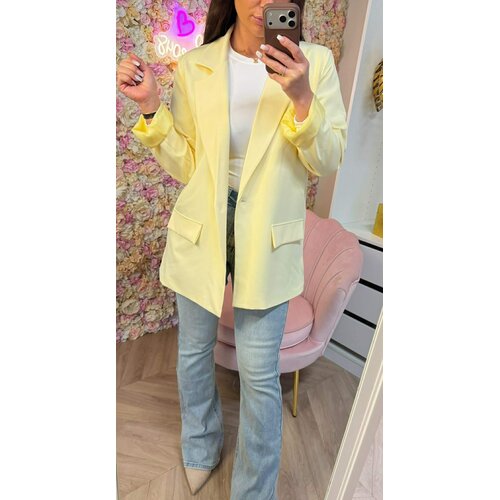 FLORA MOUW BLAZER YELLOW