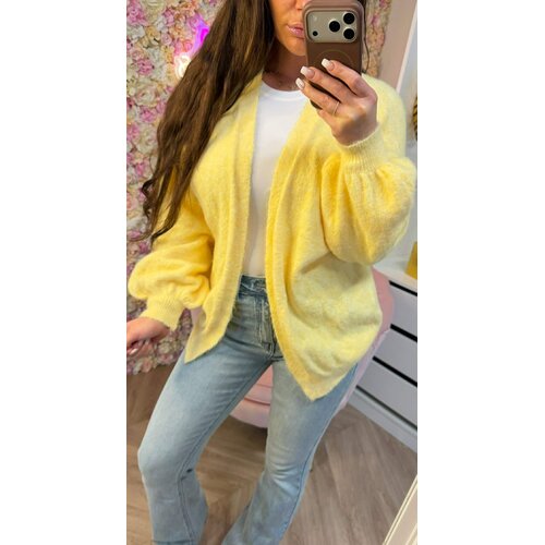 SO LOOK SOFT VESTJE YELLOW