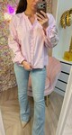 STRIPY BLOUSE 3621 PINK