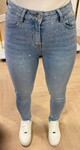STRETCHY GLITTER SKINNY 931-6 LIGHTDENIM