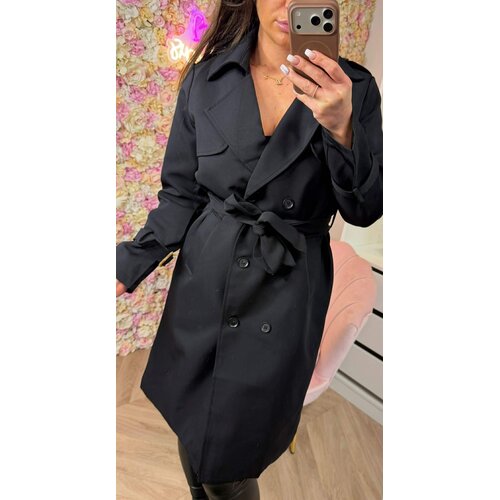 TRENCH COAT 6180 BLACK