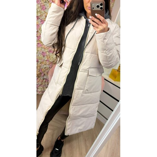 HOODIE WINTERJACKET 8253 BEIGE