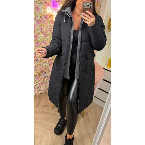 HOODIE WINTERJACKET 8253 BLACK