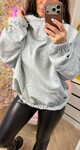 TRENDY OVERSIZED HOODIE 12782 GREY TRENDY OVERSIZED HOODIE 12782 GREY
