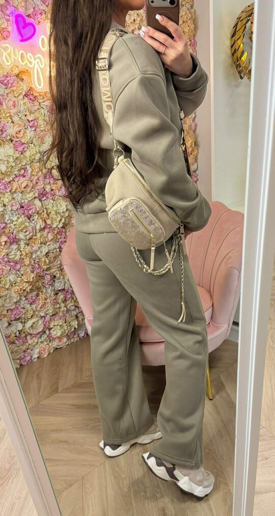 FLEECE JOGGING SET 5119 OLIVE FLEECE JOGGING SET 5119 OLIVE