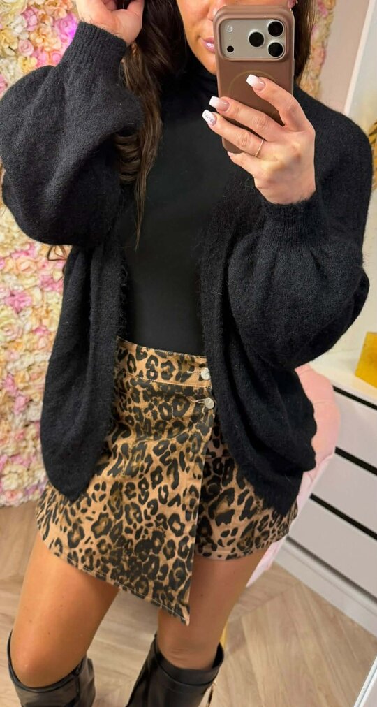 SO LOOK SOFT VESTJE BLACK