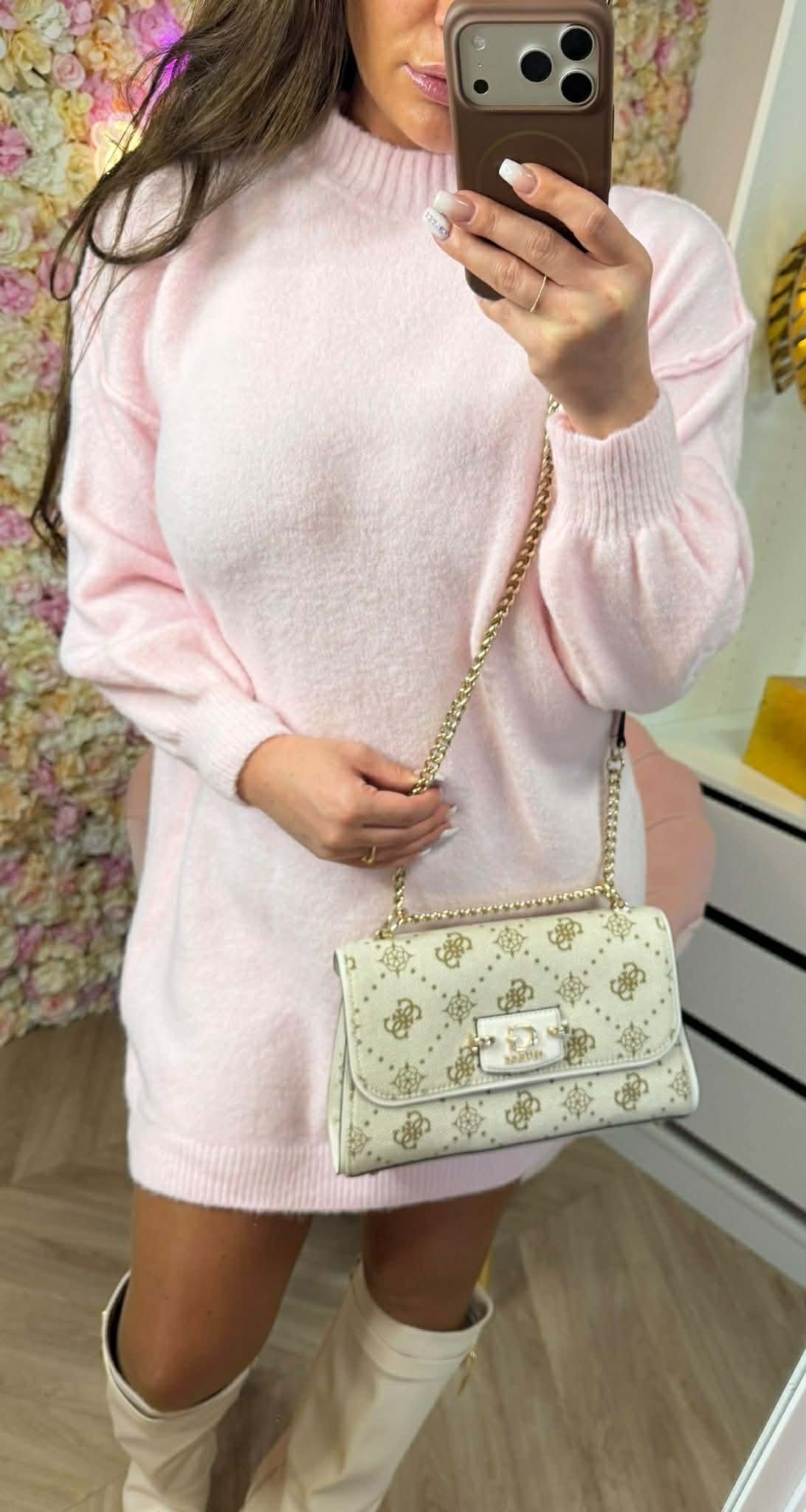 NEW COLLECTION STIKSEL LONG SWEAT PINK