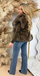 MUSTHAVE FAUX FUR GILET 1107 TAUPE MUSTHAVE FAUX FUR GILET 1107 TAUPE