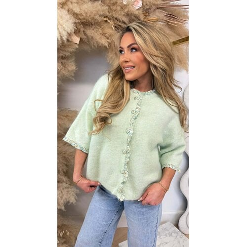 BLOEMIE KNITTED SHIRT 48433 MINT