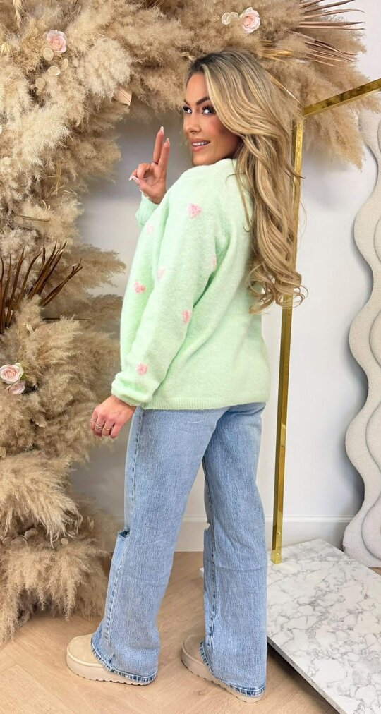 HARTJES SOFT SWEAT/VEST MINT