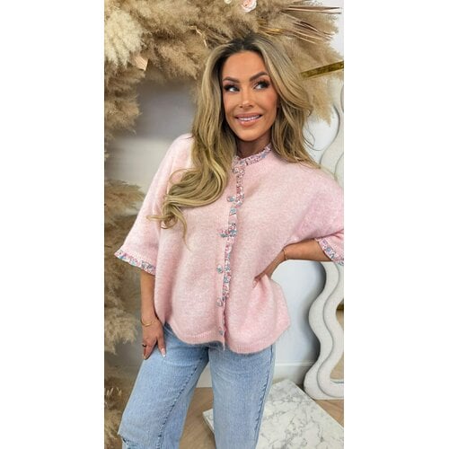 BLOEMIE KNITTED SHIRT 48433 ROSE