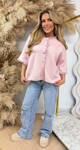BLOEMIE KNITTED VESTJE 48433 ROSE