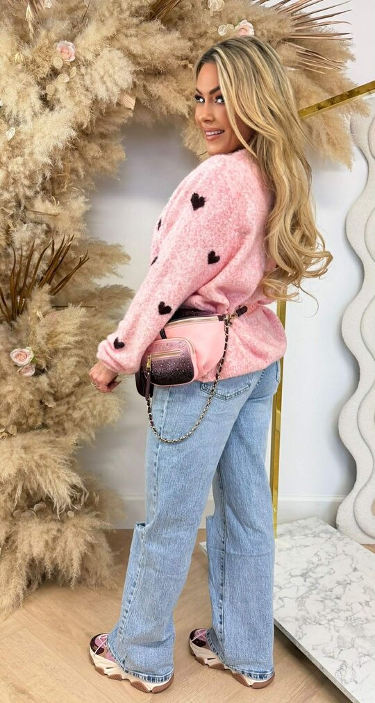 HARTJES SOFT SWEAT/VEST PINK