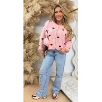 HARTJES SOFT SWEAT/VEST PINK