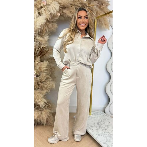 SUEDINE SET 2686 BEIGE