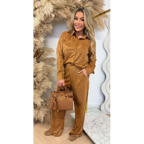 SUEDINE SET 2686 CAMEL