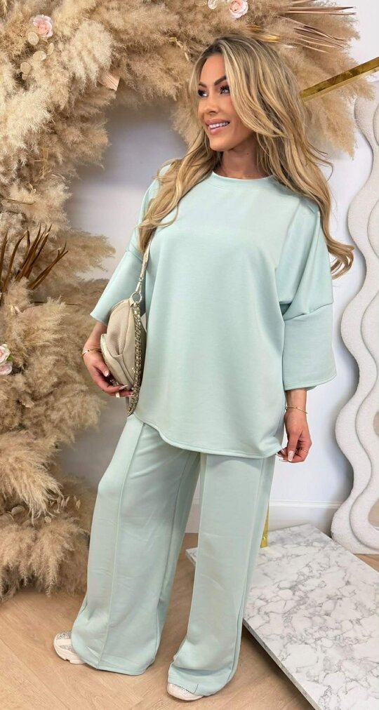 SARAH 2 PIECE SET MINT SARAH 2 PIECE SET MINT