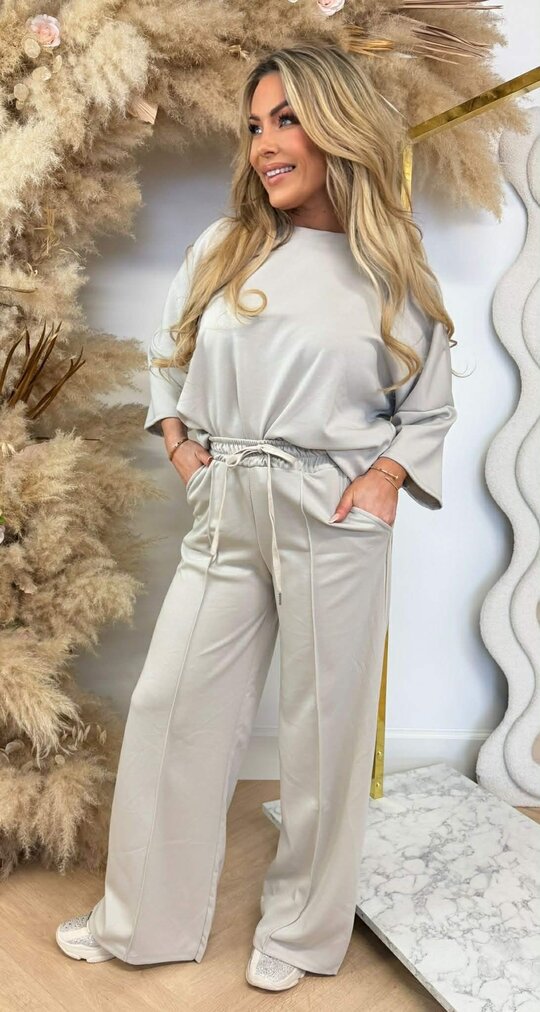 SARAH 2 PIECE SET BEIGE