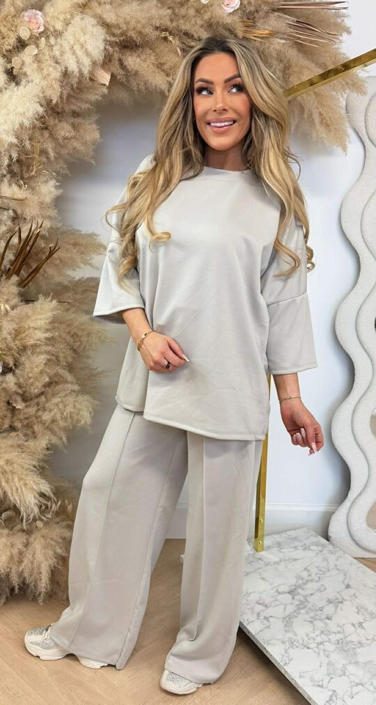 SARAH 2 PIECE SET BEIGE