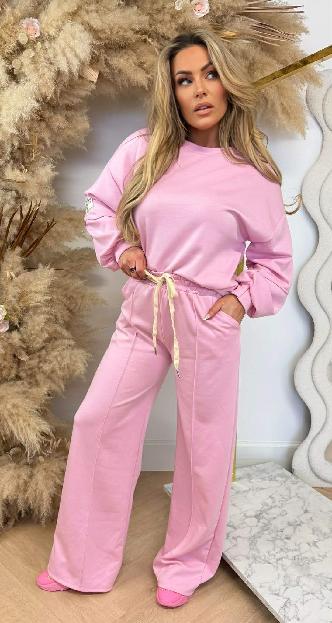 MARISKA EMBLEEM SET PINK