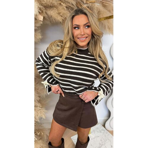 STRIPE STRIK SWEAT AM686 CHOCO