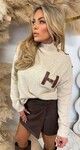 H INSPIRED SWEAT 1023 TAUPE H INSPIRED SWEAT 1023 TAUPE