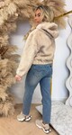 MUSTY FAKE FUR JACKET 1296 BEIGE MUSTY FAKE FUR JACKET 1296 BEIGE