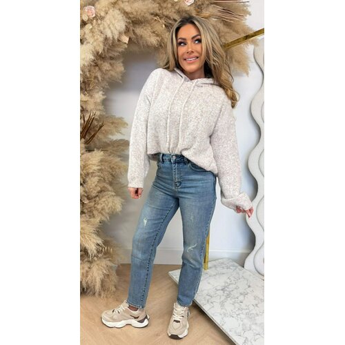 BROOKE BASIC SOFT HOODIE TAUPE