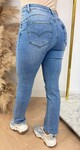 STRAIGHT DENIM JEANS 6508 DENIMBLUE
